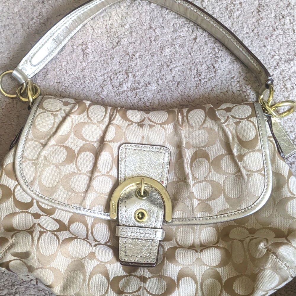 Coach authentic bag used.